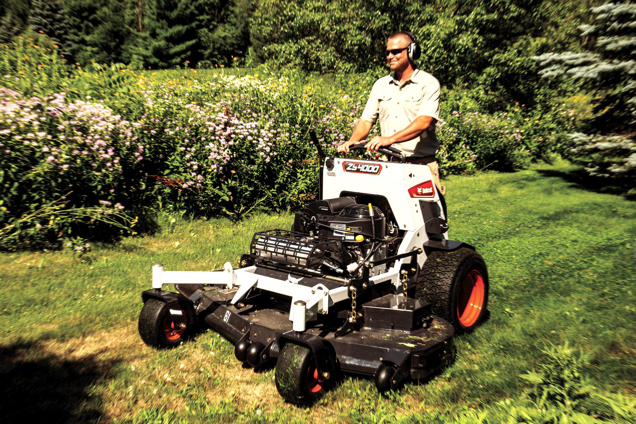 Browse Specs and more for the ZS4000 Stand-On Mower 48″ - Bobcat of North Texas